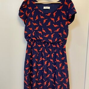 Dinosaur Dress - ModCloth - size large